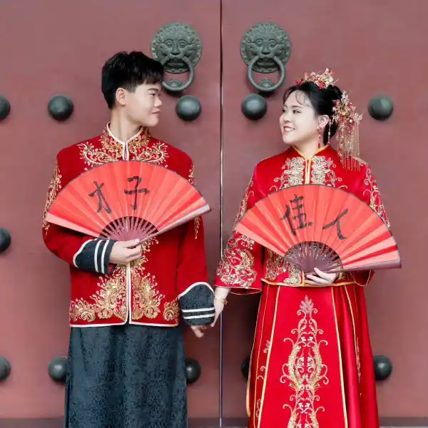 案例 婚宴 新人合照